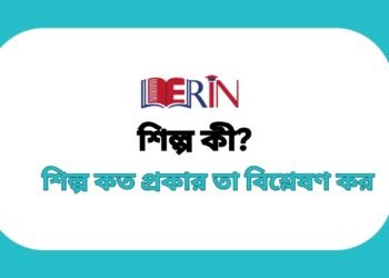 শিল্প কী? শিল্প কত প্রকার