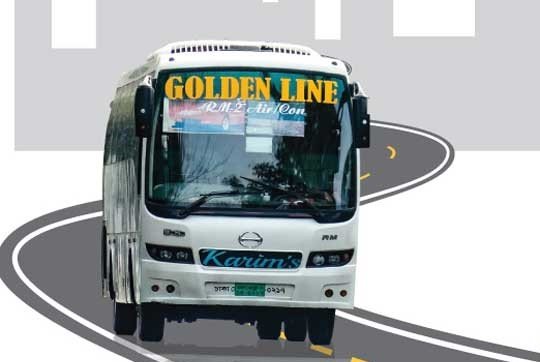 golden line bus contact number